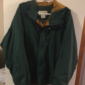 Eddie Bauer Men’s Nylon Jacket.  Med.